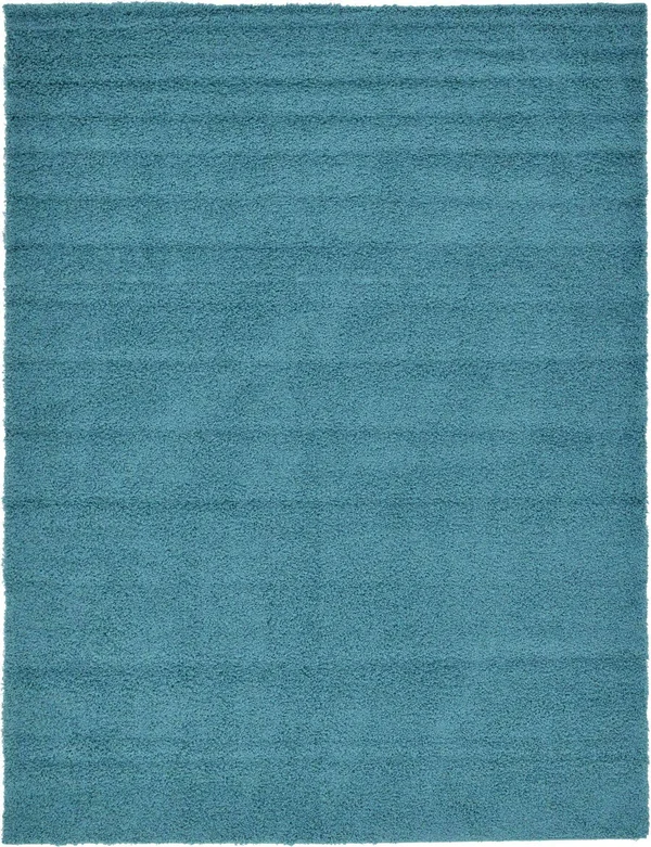 Solid Shag Rug 9x12 - Cocoa