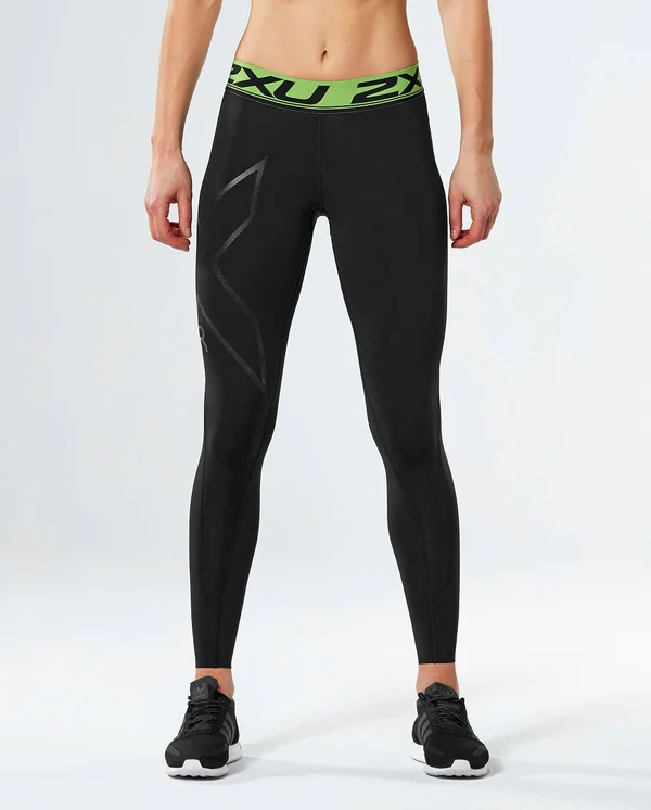 2XU Women's Refresh Recovery Compression Tights Black - St