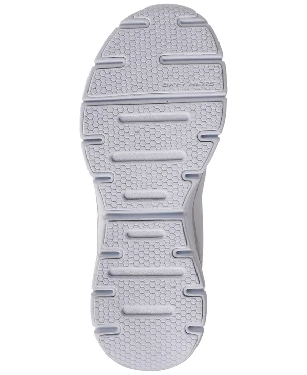 Skechers Women's Synergy 3.0 Sneaker, White/Silver