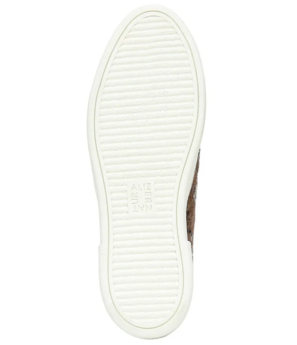 Wide Width Women's Jade Slip-On by Naturalizer in Alabaster Snake (Size 9 W)