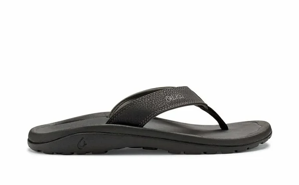 Olukai Men's Ohana Black - Dark Shadow, 9