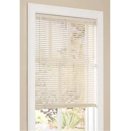 Charlton Home Irondale Mini Room Darkening Venetian Blind, Beige