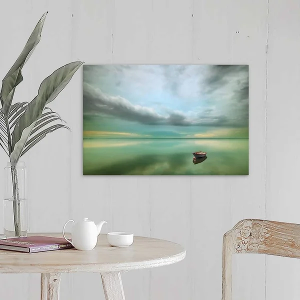 Boat... - Canvas Wall Art, 24x16, Great Big Canvas