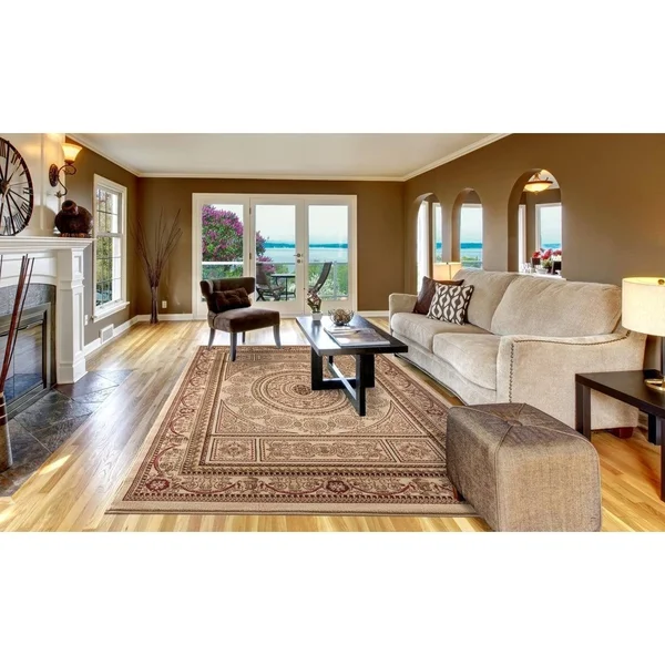 Concord Jewel Aubusson Rug Ivory