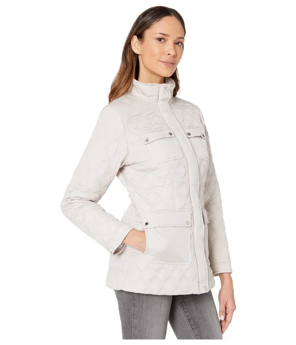 Vince Camuto 28x22 Quilted Jacket, LG (US 12-14) One Size, Black