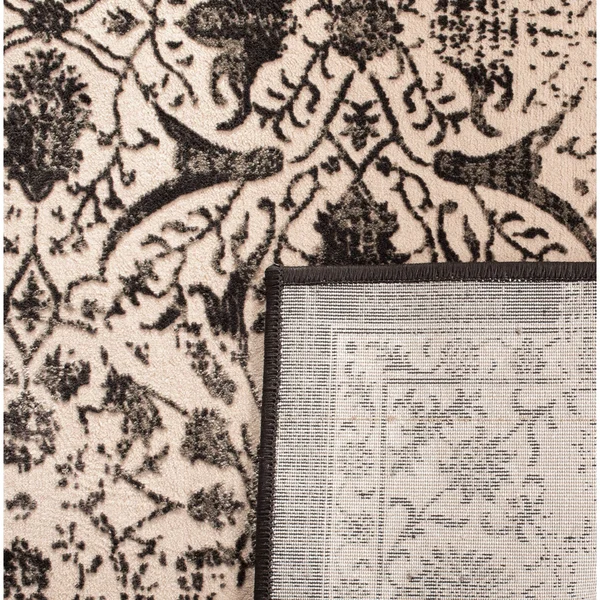Safavieh Brilliance Cream & Grey 2&-2x22 x 8& Rug