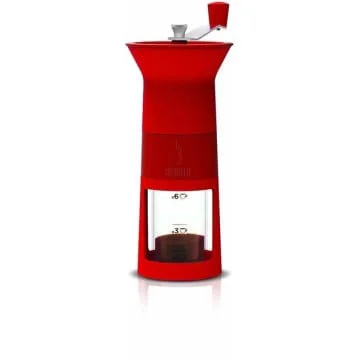 Bialetti Coffee Grinder 1-6 Cups - Red