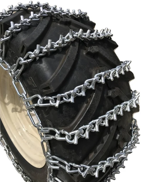 TireChain.com 5.30 x 6 - 5.30 6 Heavy Duty V-Bar Tire Chains Set of 2