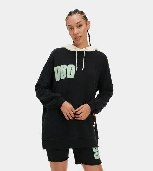 Ugg Women's Simone Boyfriend Hoodie Brushed Fleece - Size XL
