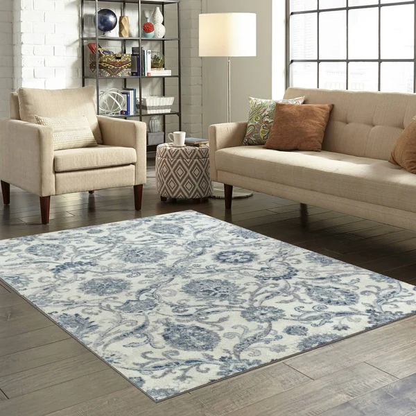 Maples Alexa Rug - Blue, 5x7 ft