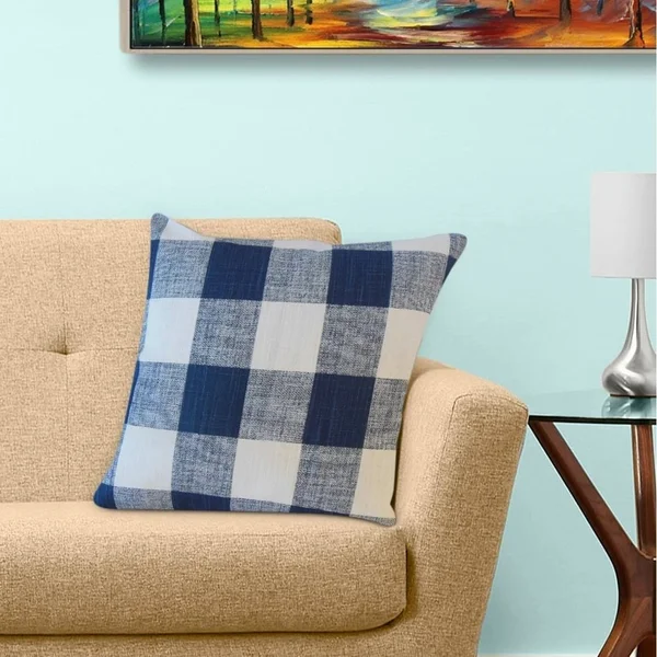 The Pillow Collection Jaspen Plaid Decorative Throw Pillow