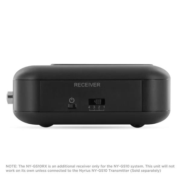 Additional Receiver Only for The Nyrius 5.8 GHz Wireless Audio/Video System