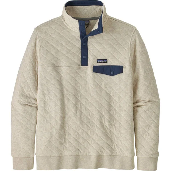 Patagonia Men's Organic Cotton Quilt Snap-T Pullover - Pumice - M