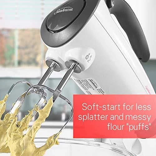 Sunbeam 002371-000-npo Mixmaster 350 Watt, White Soft-Start Technology Stand Mixer